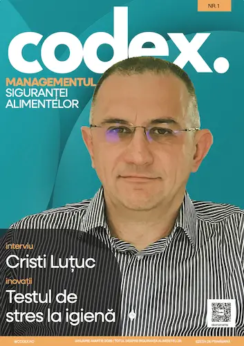 Revista Codex managmentul sigurantei alimentelor nr1 pg1